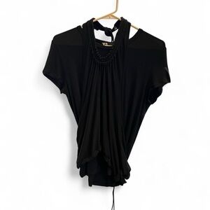 Y-3 Yohji Yamamoto Adidas Layered Tee black vintage M 2008 sportswear